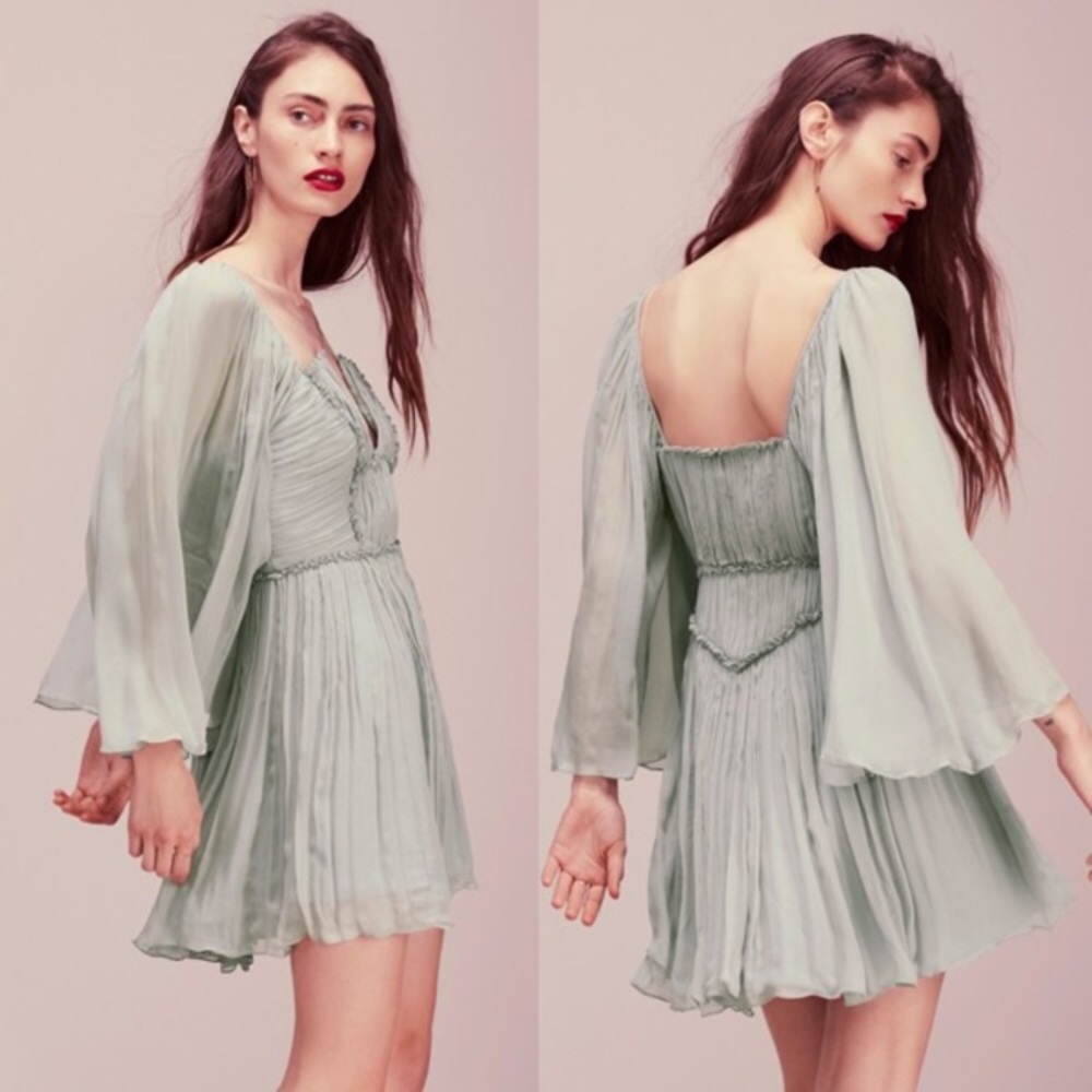 Free People Age of Aquarius Mini Party Dress